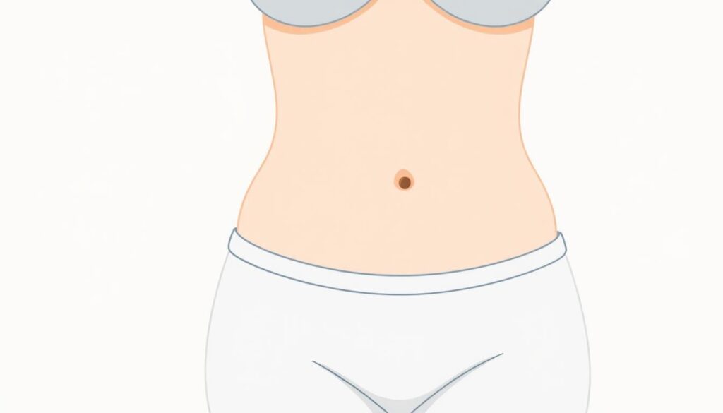 belly fat reduction guide illustration